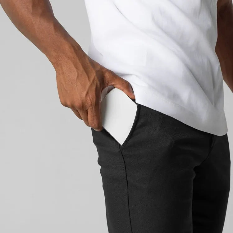 Pantalon stretch fuselé pour homme