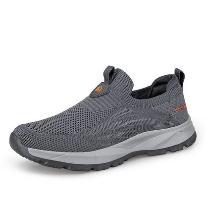 Chaussures de sport faciles à enfiler et respirantes pour hommes 👟