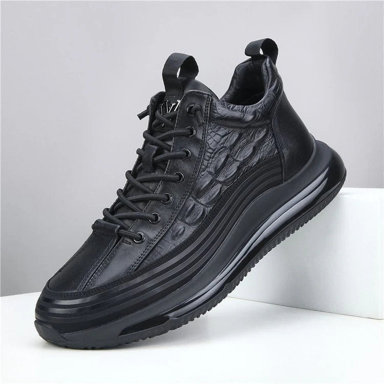 Chaussures Décontractées Homme effet cuir avec coussin d’air