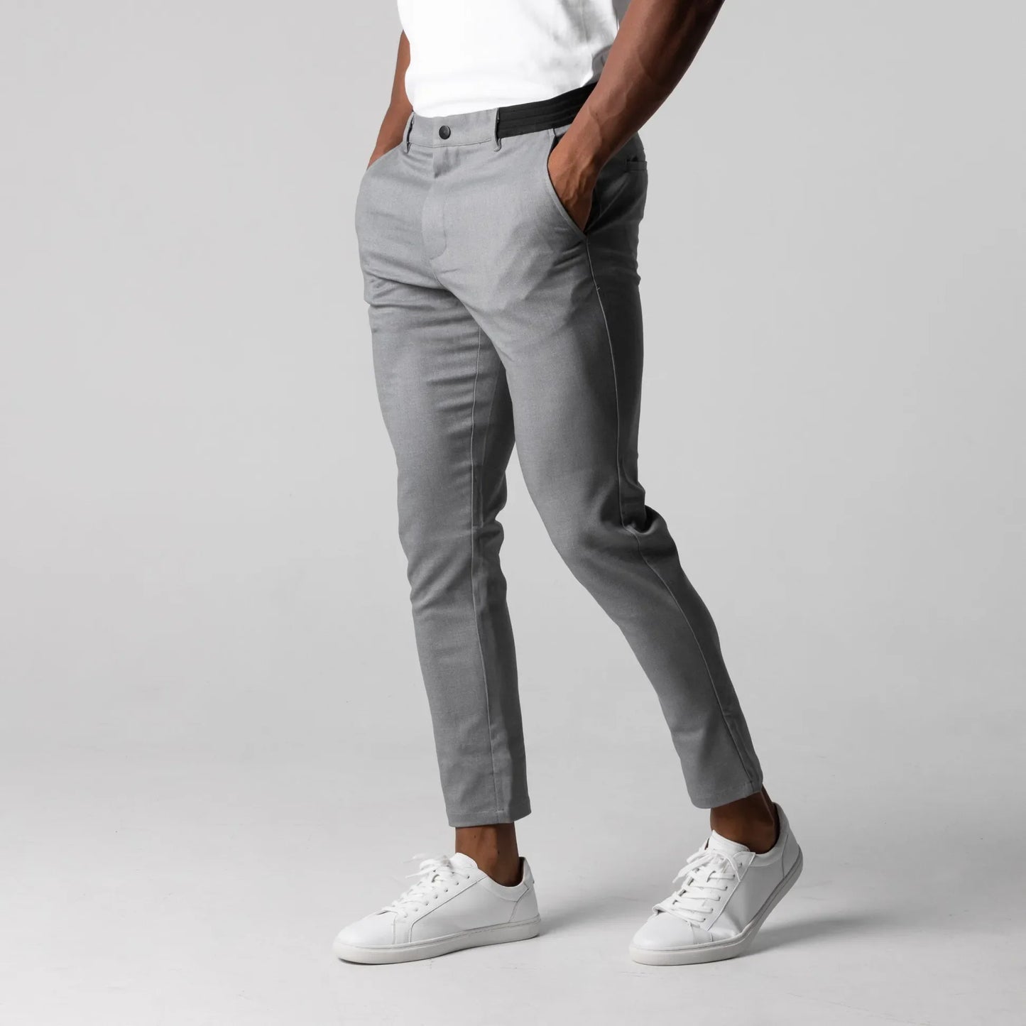 Pantalon stretch fuselé pour homme