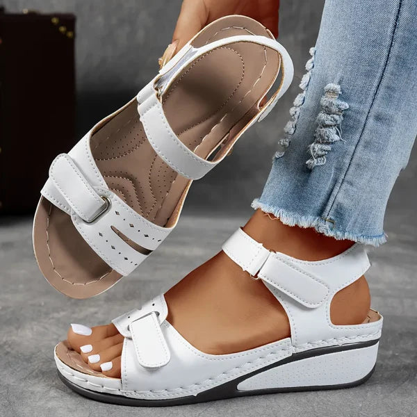 Sandales Compensées de Maintien pour Femme