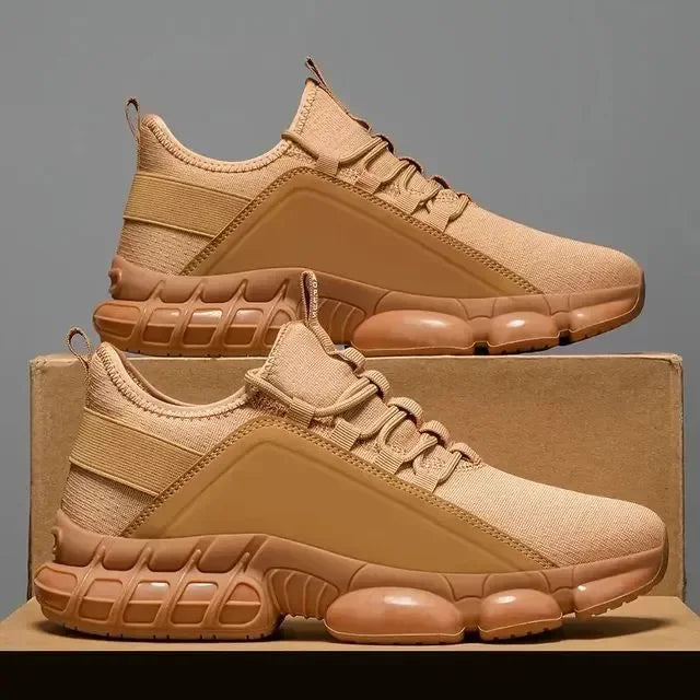 Men’s Lightweight Breathable Low-Top Trainers