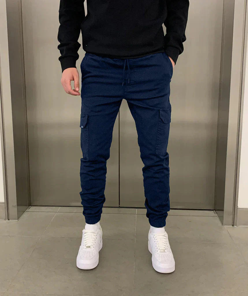 Pantalon cargo de jogging slim pour homme