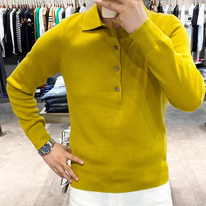 Polo en maille crépuscule pour homme