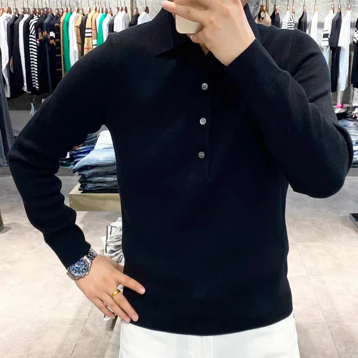 Polo en maille crépuscule pour homme