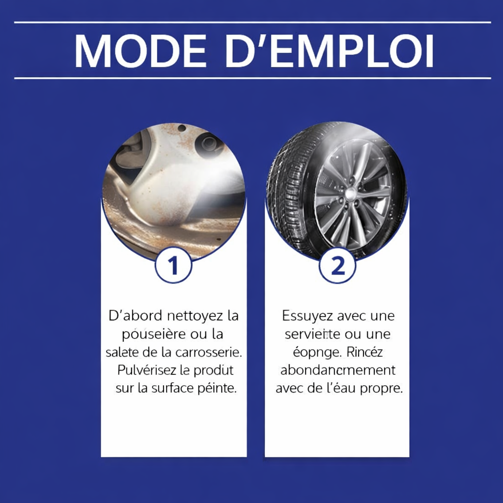 Spray antirouille concentré pour taches, 100 ml