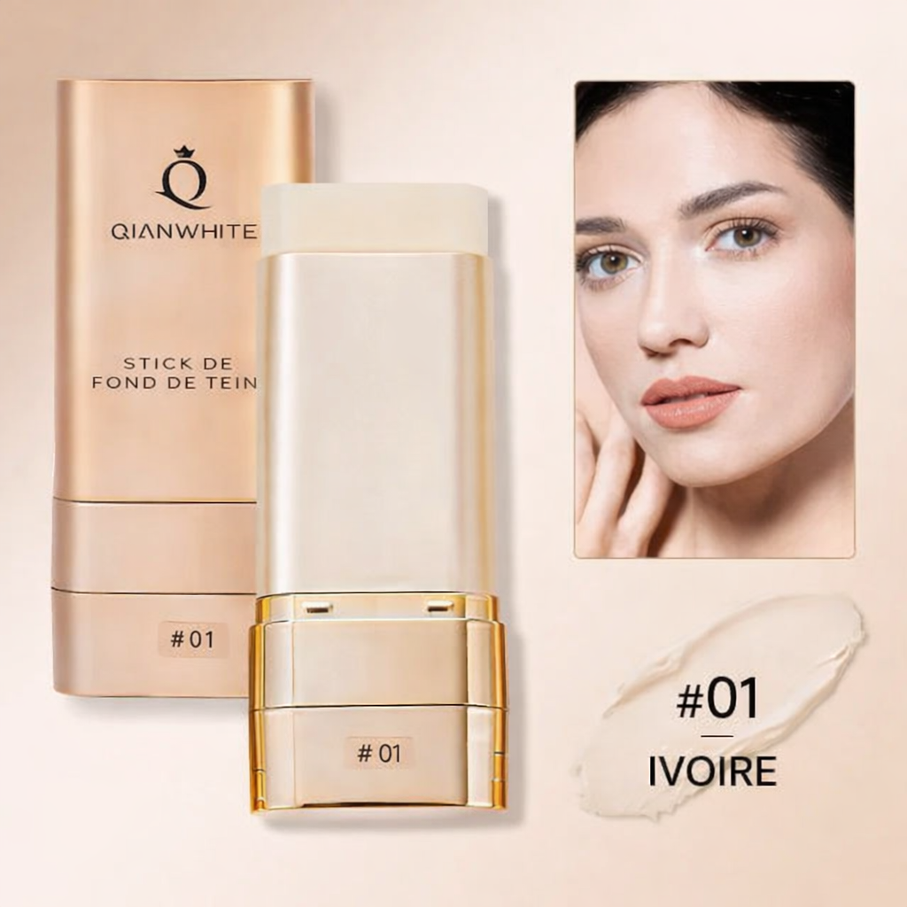 Fond de teint double embout enrichi en sérum pour femmes