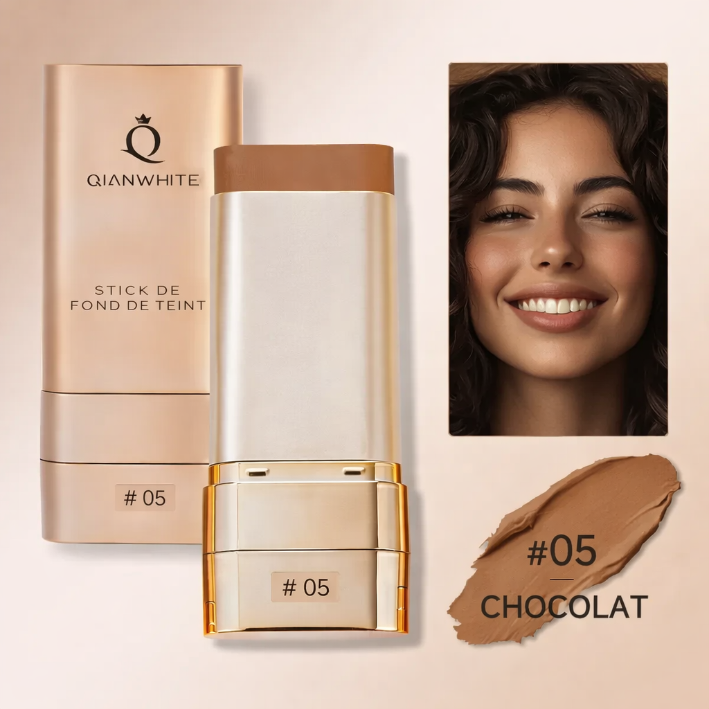 Fond de teint double embout enrichi en sérum pour femmes