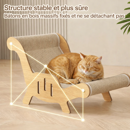 Fauteuil Lounge Griffoir Pour Chat