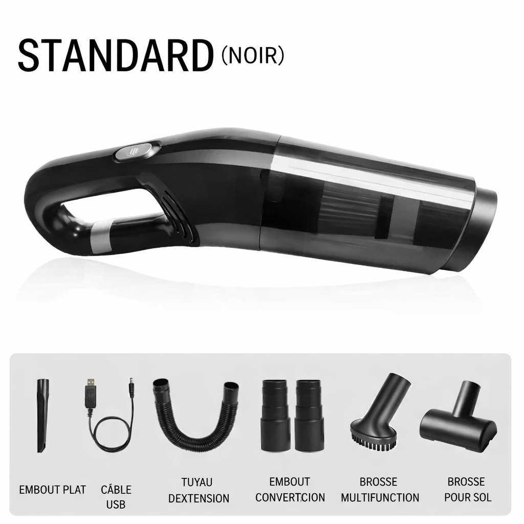 Aspirateur à main portable sans fil pour poils d'animaux