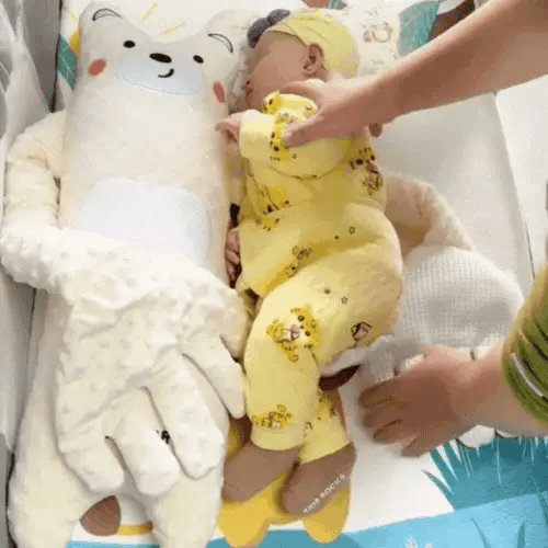 Coussin Doudou de Sommeil en Peluche à Câlins pour Bébé