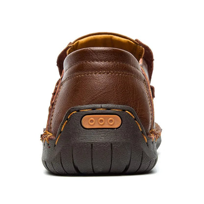 Mocassins effet cuir pour hommes