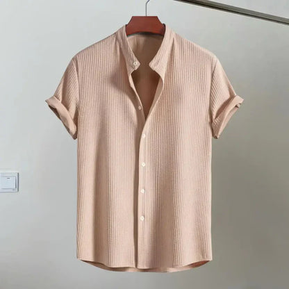 Chemise décontractée à boutons pour homme
