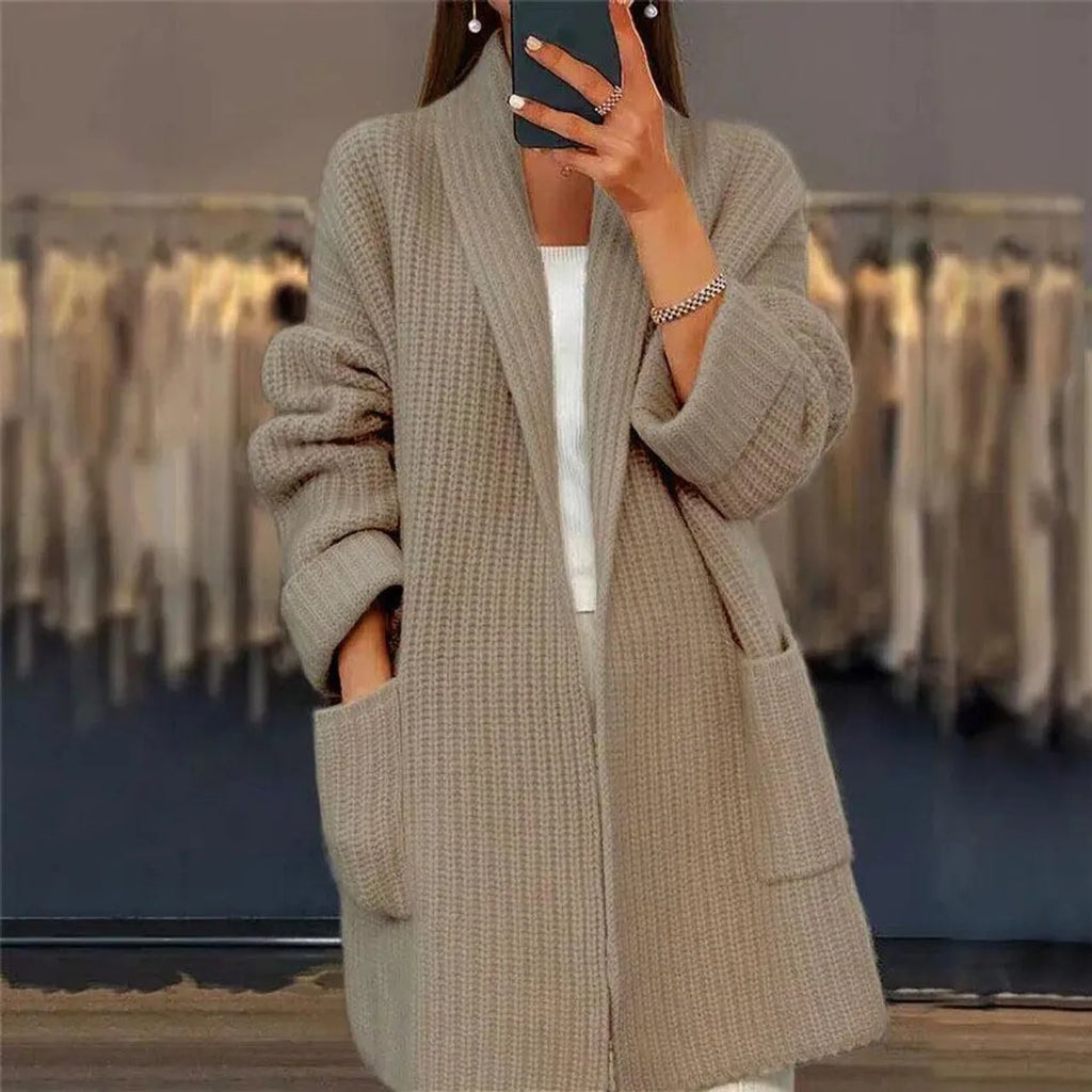 Gilet Femme Essentiel en Maille Douce