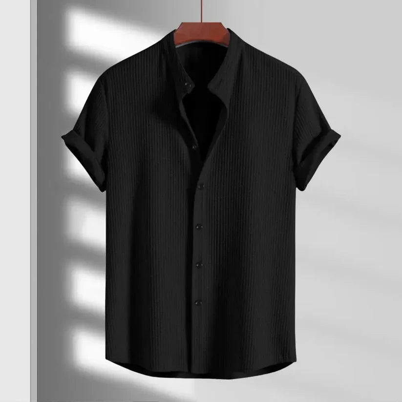 Chemise décontractée à boutons pour homme