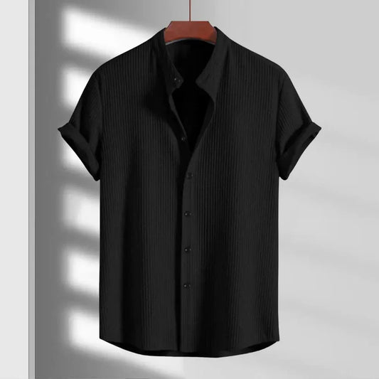 Chemise décontractée à boutons pour homme