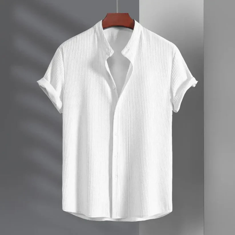 Chemise décontractée à boutons pour homme