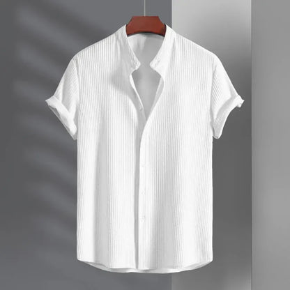 Chemise décontractée à boutons pour homme