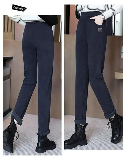 Pantalon Thermique Taille Haute Femme
