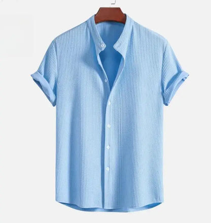 Chemise décontractée à boutons pour homme
