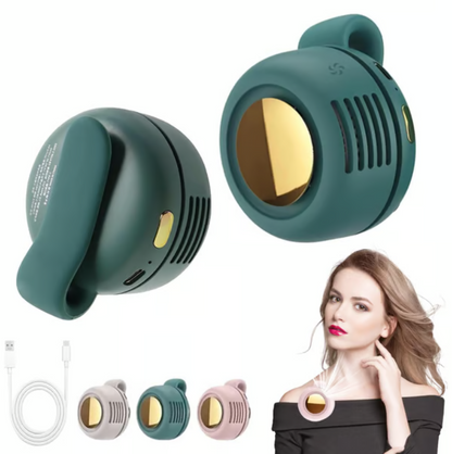 Mini ventilateur portable à pince rotatif à 360°