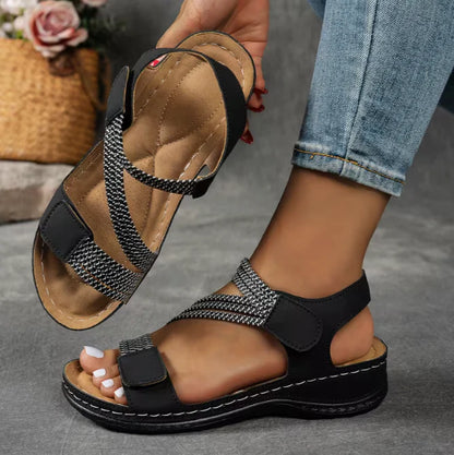 Sandales de pêcheur confortables et ajustables pour femmes