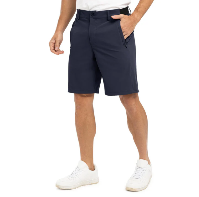 Short de golf décontracté léger, extensible et à séchage rapide pour homme