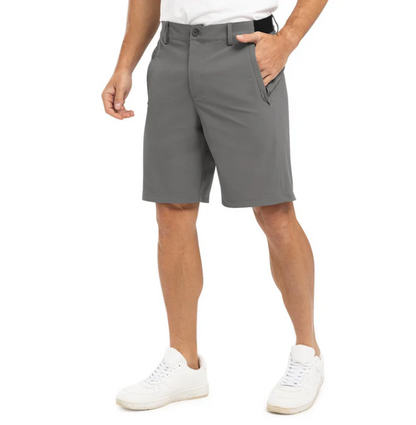 Short de golf décontracté léger, extensible et à séchage rapide pour homme