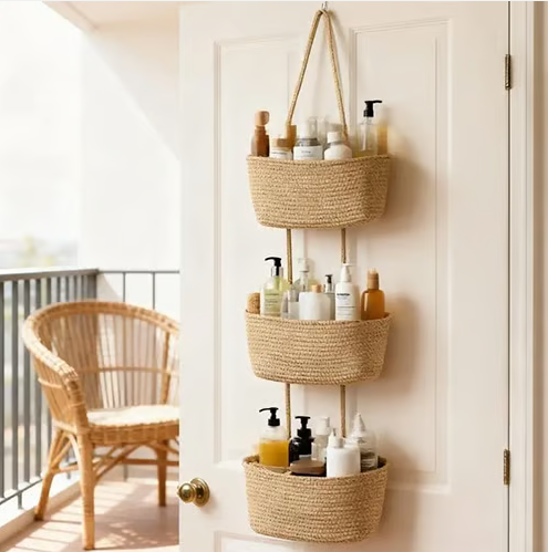 Panier de rangement suspendu à 3 niveaux