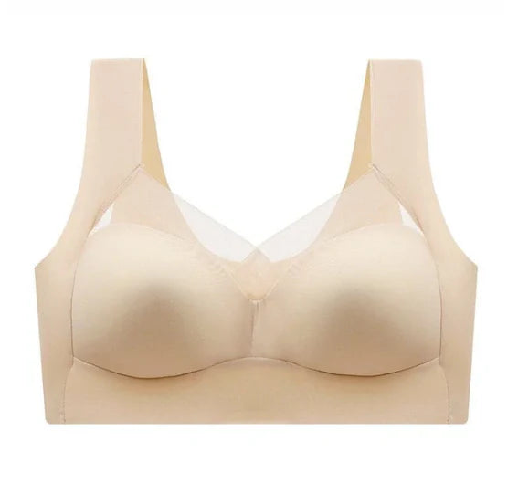 Ensemble de soutien-gorge push-up sans coutures et sans armatures pour femmes