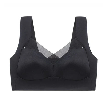 Ensemble de soutien-gorge push-up sans coutures et sans armatures pour femmes