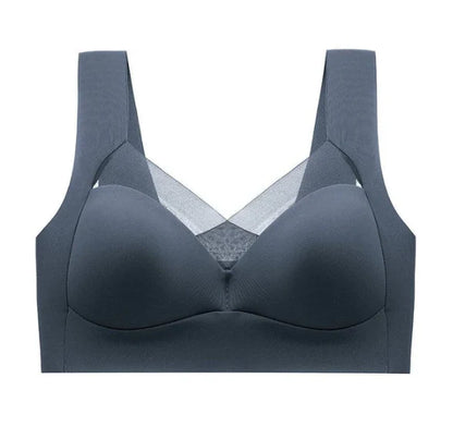 Ensemble de soutien-gorge push-up sans coutures et sans armatures pour femmes