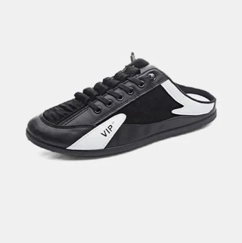 Baskets homme sans lacets, à enfiler et sans talon