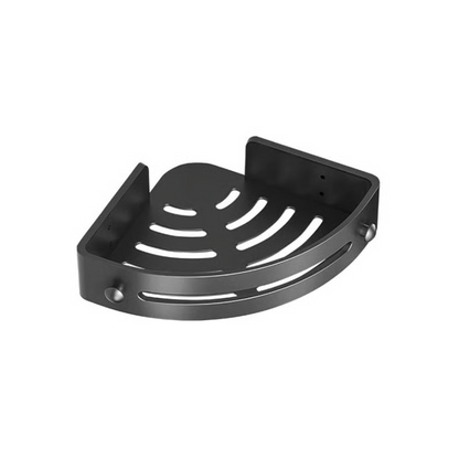Étagère de rangement d'angle adhésive pour salle de bain