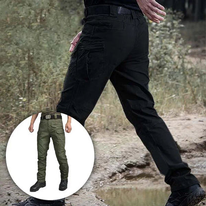 Pantalon cargo tactique extensible pour homme avec poches utilitaires