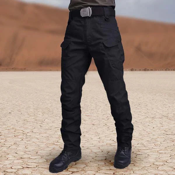 Pantalon cargo tactique extensible pour homme avec poches utilitaires