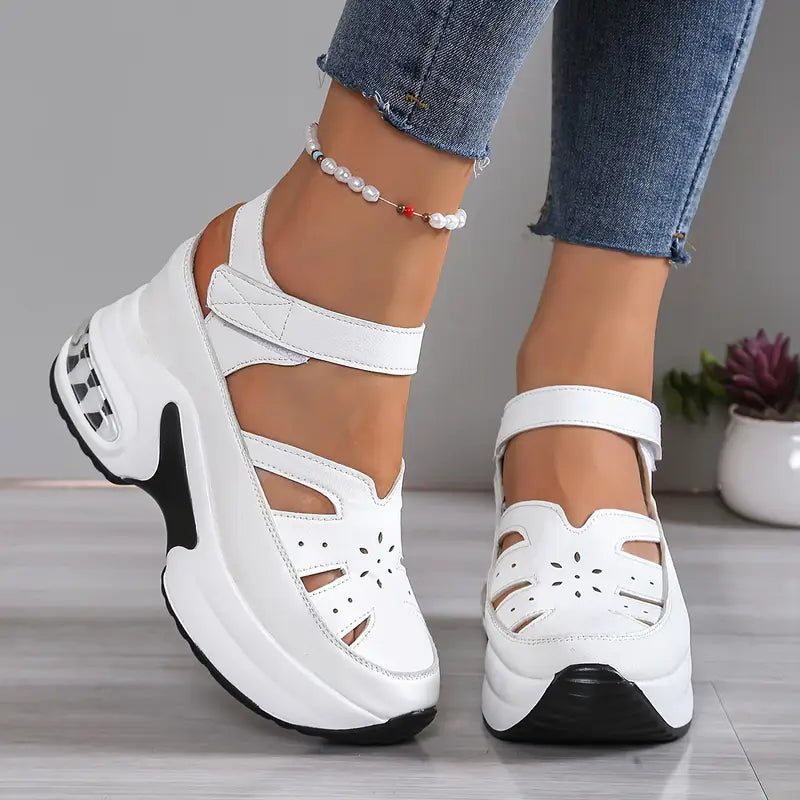 Sandales rembourrées confortables pour femmes, pour un usage quotidien
