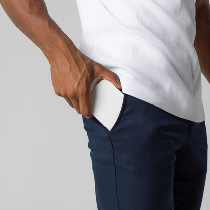 Pantalon stretch fuselé pour homme