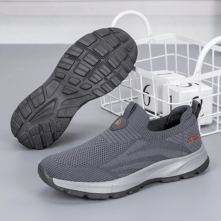Chaussures de sport faciles à enfiler et respirantes pour hommes 👟