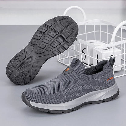 Chaussures de sport faciles à enfiler et respirantes pour hommes 👟