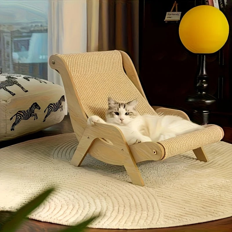 Fauteuil Lounge Griffoir Pour Chat