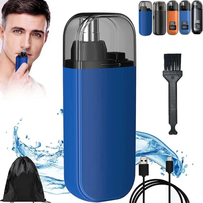 Tondeuse à poils de nez et d'oreilles USB-C de précision