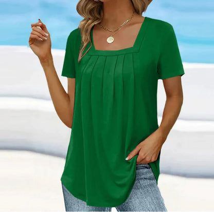 CHEMISE PLISSÉE POUR FEMME