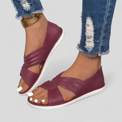 Sandales à brides confortables et de soutien pour femmes