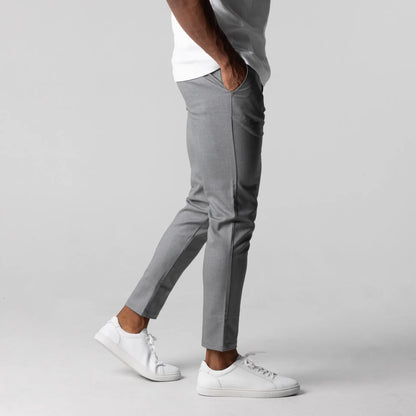 Pantalon stretch fuselé pour homme