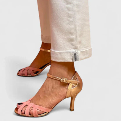 Sandales à talons compensés confortables pour femmes