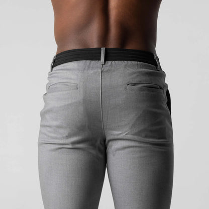 Pantalon stretch fuselé pour homme