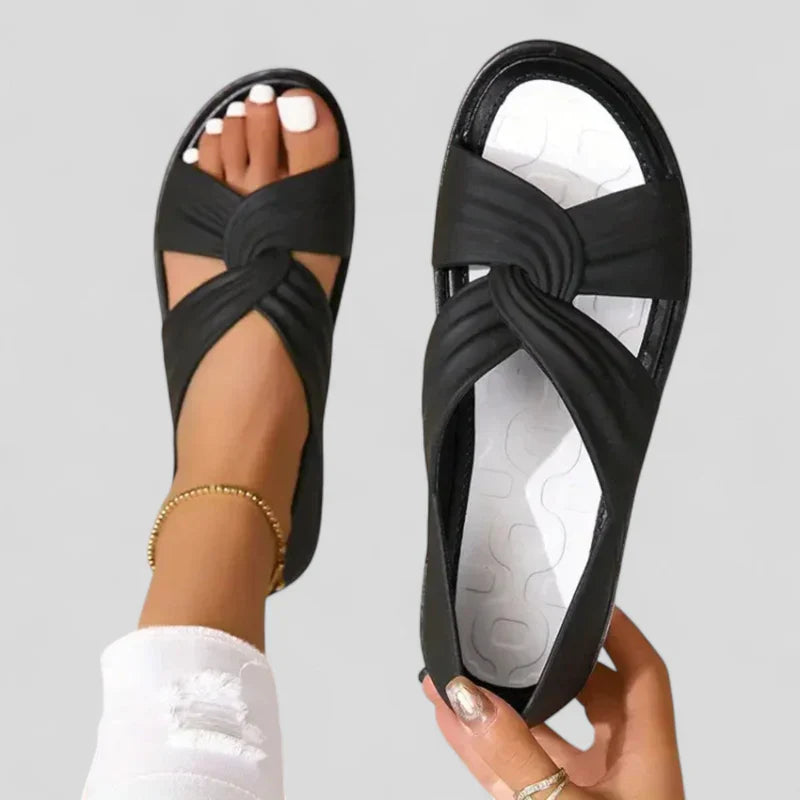 Sandales à brides confortables et de soutien pour femmes