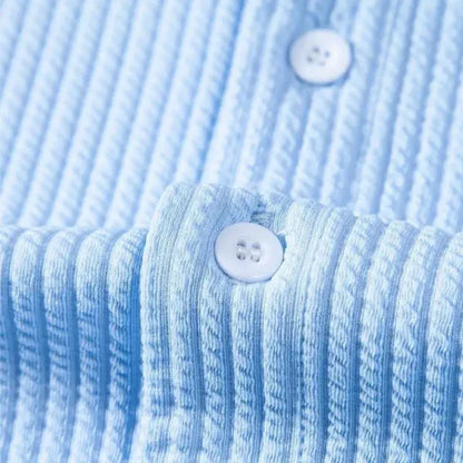 Chemise décontractée à boutons pour homme