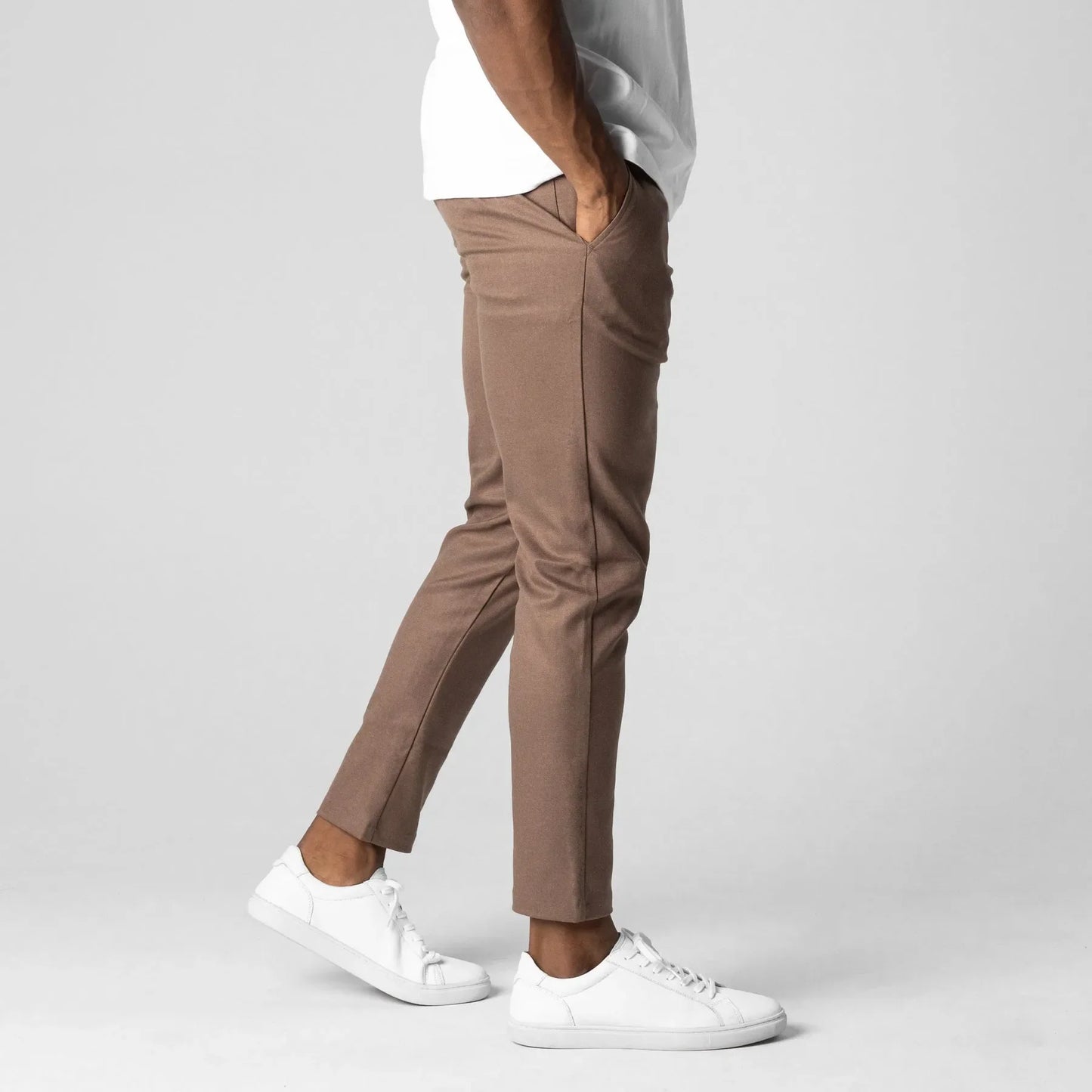 Pantalon stretch fuselé pour homme
